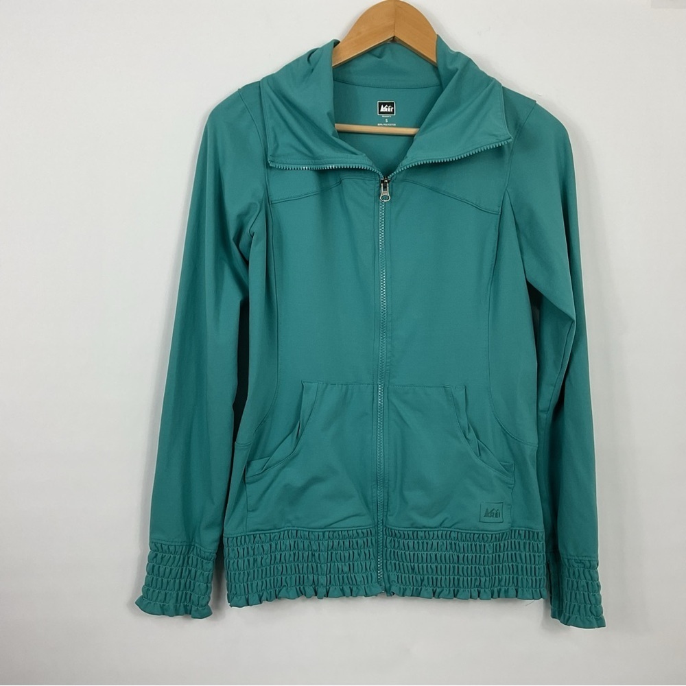 REI Full Zip Mock Neck Jacket‎ Size Small